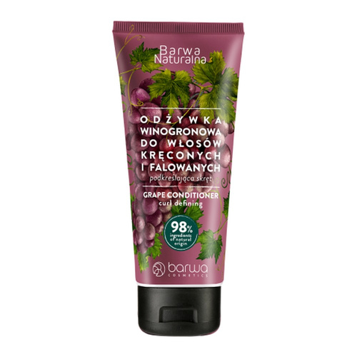 Barwa Natural Grape Conditioner for Curly and Wavy Hair 200ml
