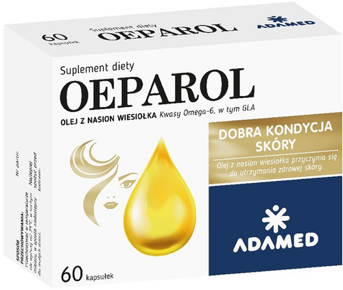 Oeparol Evening Primrose Oil for Healthy and Moisturized Skin 60 Capsules