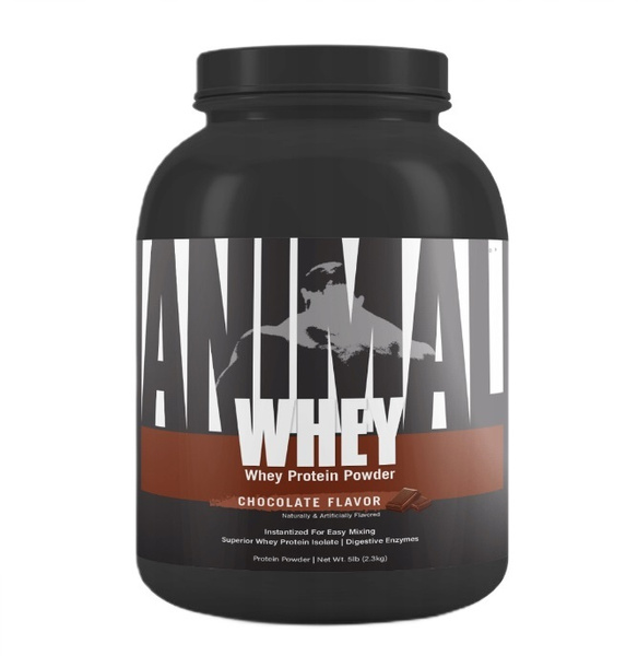 Animal Animal Whey Chocolate Protein Supplement for Muscle Growth 2300g