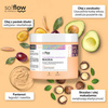 So!Flow Emolientowo - Proteinowa Maska do Włosów Średnioporowatych i z Tendencją do Puszenia 400ml