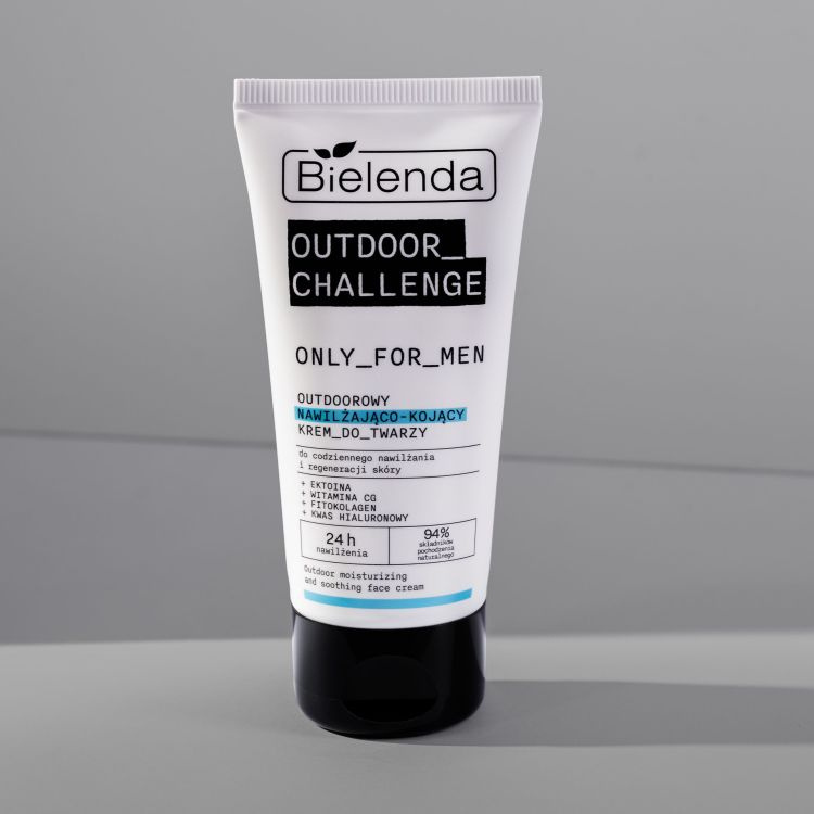 Bielenda Only for Men Outdoor Challenge Outdoor Moisturizing Soothing Face Cream for Day and Night 50ml
