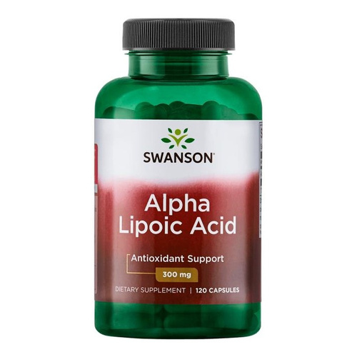 Swanson Alpha Lipoic Acid 300mg Kwas Alfa Liponowy 120 Kapsułek
