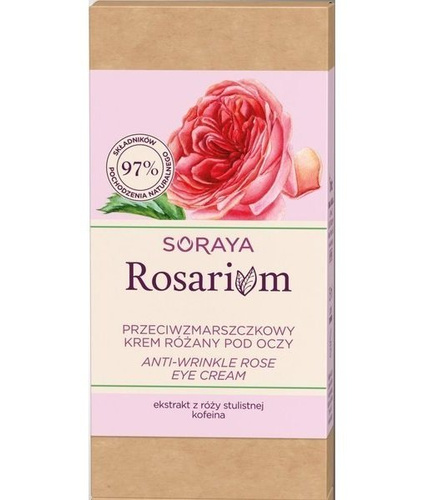 SORAYA Rosarium Rose Anti - wrinkle eye Cream, 15ml