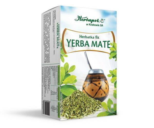 Herbapol Tea Fix Yerba Mate 100% 20x2g Best Before 31.07.26