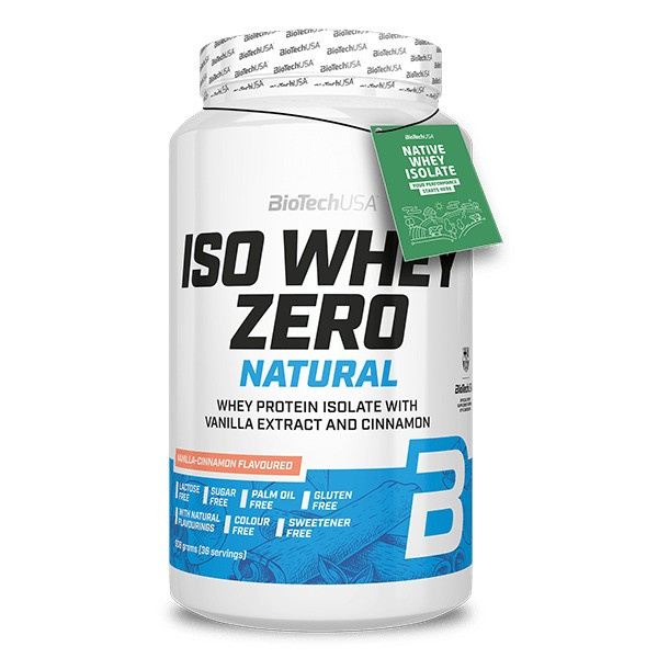 Iso Whey Zero Natural, Vanilla Cinnamon - 908g
