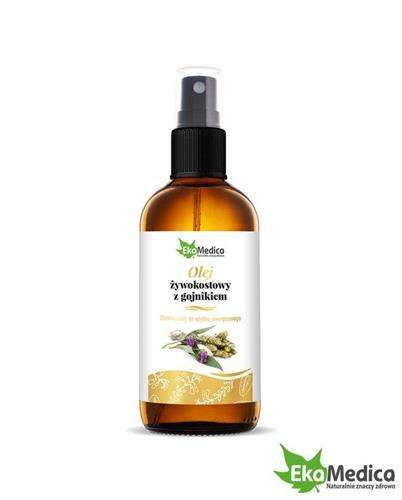 EkaMedica Herbal Comfrey Oil with Gentian Protecting Skin Soothing Properties 100ml