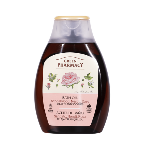 Green Pharmacy Olejek Kąpielowy Sandałowiec Neroli Róża 250ml