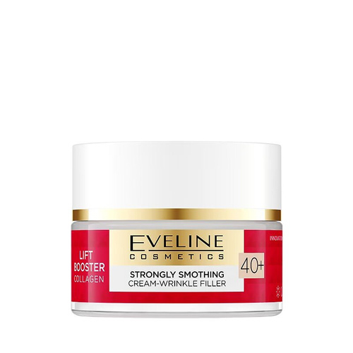 Eveline Lift Booster Collagen Strongly Smoothing Cream-Wrinkle Filler 40+ for Day and Night 50ml