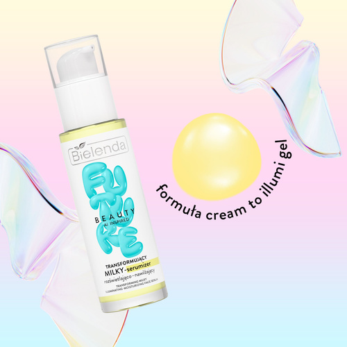 Bielenda Future Beauty Transforming Illuminating - Moisturizing Milky - Serumizer for Dry and Dehydrated Skin 30ml