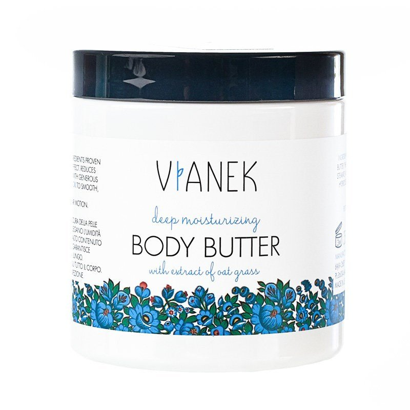 VIANEK Moisturizing Body Shea Butter For Dry, Very Dry Sensitive Skin 250ML