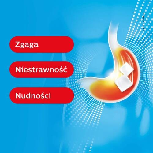 Rennie Antacidum, 680 mg + 80 mg, tabletki do ssania, smak miętowy, 24szt