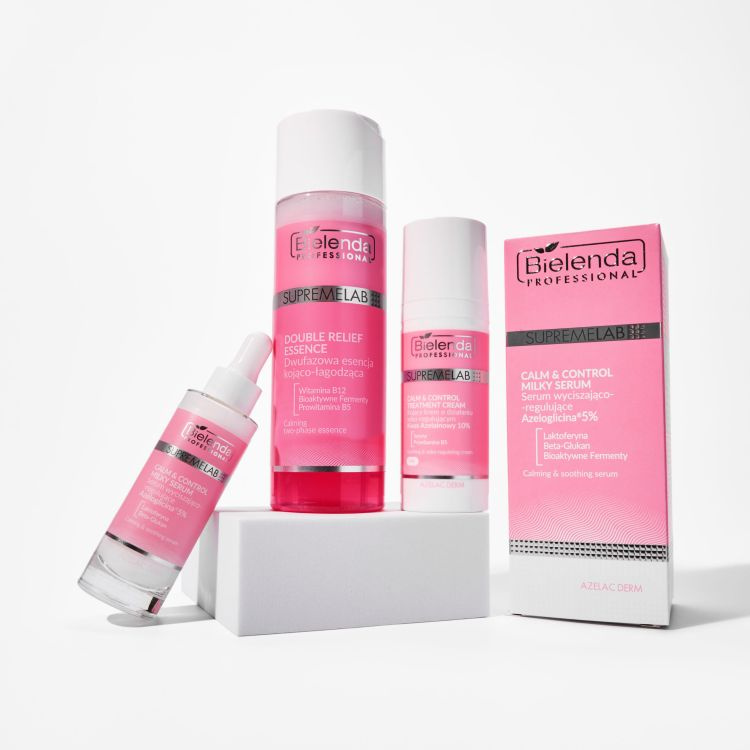 Bielenda Professional Supremelab Azelac Derm Kojący Krem o Działaniu Sebo-Regulującym dla Skóry Wrażliwej i Naczynkowej 50ml