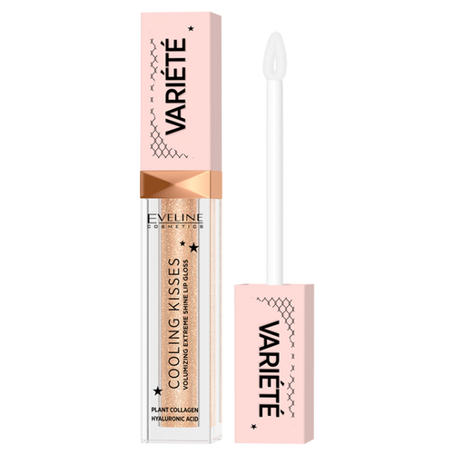 Eveline Variete Cooling Kisses Lip Gloss Enlarging Lips No. 01 Ice Mint 6.8ml