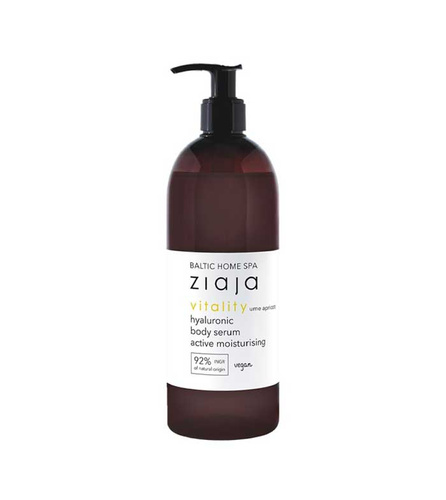 Ziaja Baltic Home Spa Vitality Hialuronowe Serum Aktywnie Nawilżające do Ciała 400ml