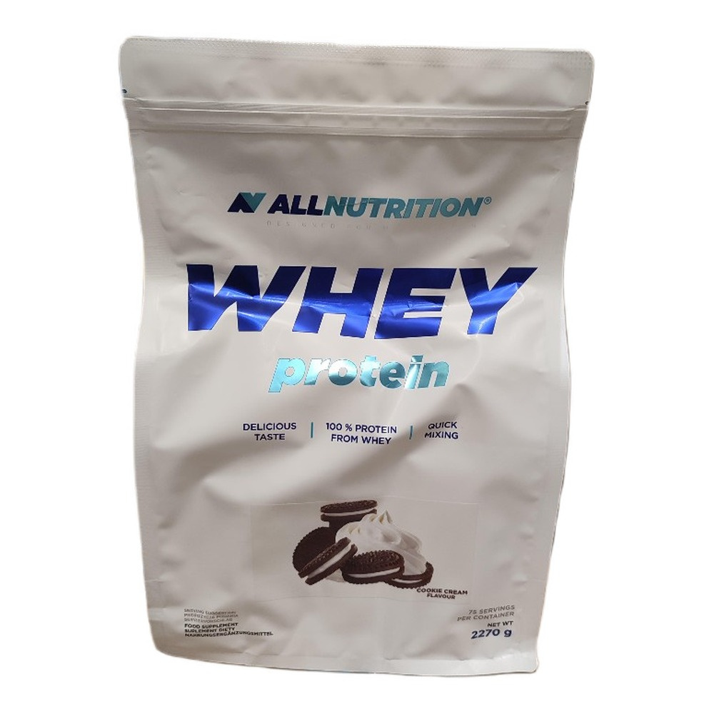 Allnutrition Whey Protein Koncentrat Białka Serwatkowego Krem Ciasteczkowy 2270g