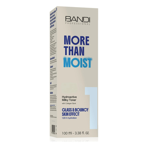 Bandi More than Moist Hydroactive Milk Toner with Collagen Bank for Dry Dehydrated Skin 100ml