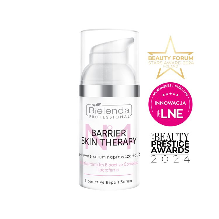 Bielenda Professional Barrier Skin Therapy Lipoaktywne Serum Naprawczo-Łagodzące 30ml