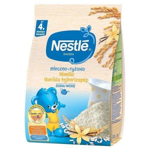 Nestle Milky Vanilla Flavored Rice Porridge for Babies after 4th Month 230g