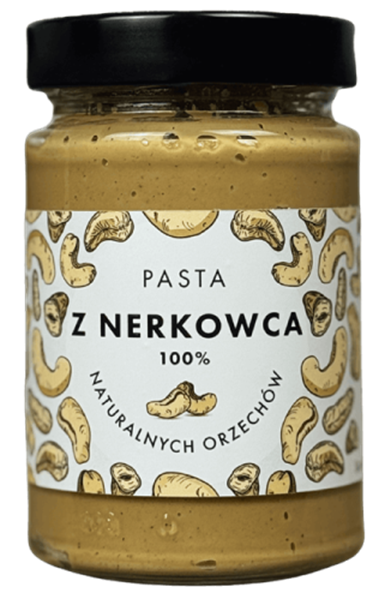 Młyn Kopytowa Skarby Młyna 100% Naturalna Pasta z Orzechów Nerkowca 300g
