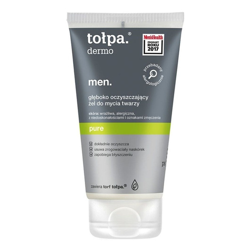 Tołpa Dermo Men Pure Węglowy żel do twarzy 150ml