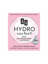 AA HYDRO SORBET Multi MOISTURISING Cream + regeneration, for dry skin 50ml