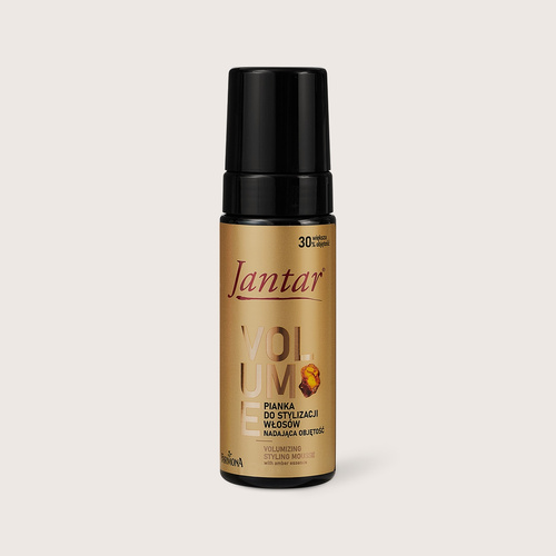 Jantar Pianka do Stylizacji Włosów Nadająca Objętość z Esencją Bursztynową 150ml
