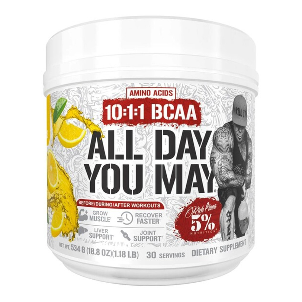 5% Nutrition AllDayYouMay Legendary Series, Włoska lemoniada lodowa 534g