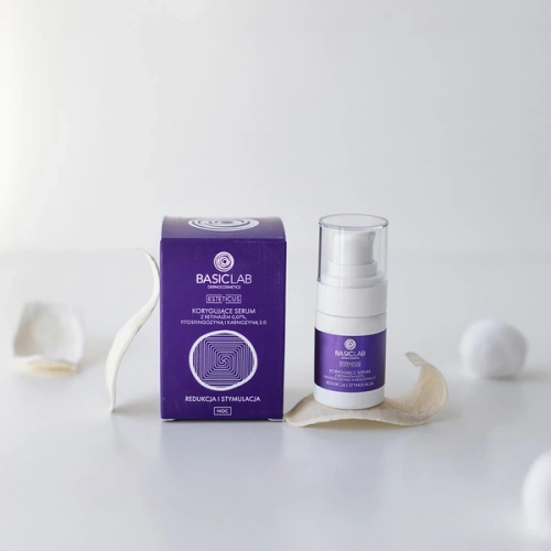 BasicLab Esteticus Serum Korygujące z Retinalem 0.05% i Cica 15ml