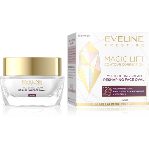 Eveline Magic Lift Multi-Lifting Face Oval Modeling Cream for Night 50ml