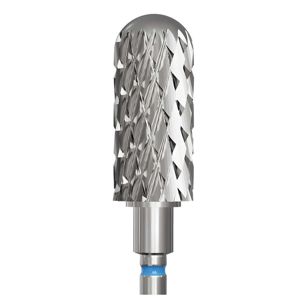 IQ Nails Tungsten Carbide Rounded Cylinder Standard Crosscut 6mm for Gel Acrylic Hybrid Removal 147.190.060 1 Piece