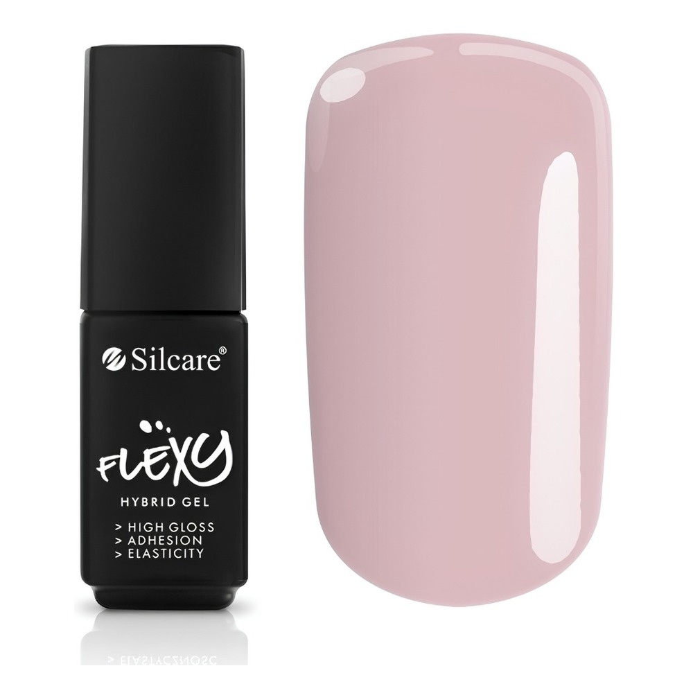 Silcare Flexy UV/LED Hybrid Nail Polish 168 Porcelain Nude 4.5g