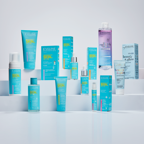 Eveline Perfect Skin Acne Night Treatment Correcting Imperfections 1 Level Exfoliation 5% Acid Complex 30ml Best Before 10.12.25