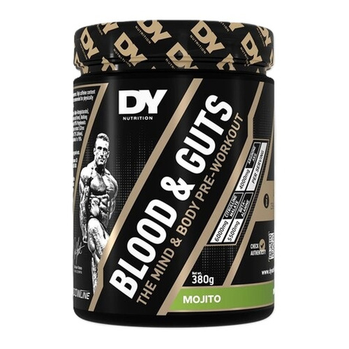 Dorian Yates Blood and Guts Suplement przedtreningowy, Mojito 380g