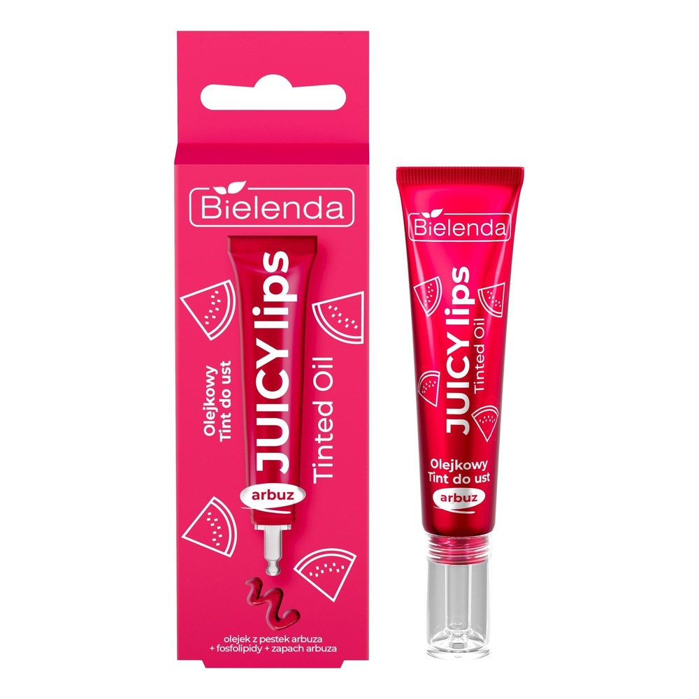 Bielenda Juicy Tint Oil Lip Tint with Watermelon Seed Oil and Phospholipids 10g
