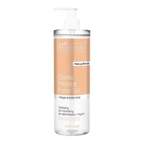 Bielenda Professional Lipid Care Delikatny Żel Micelarny do Twarzy 500ml
