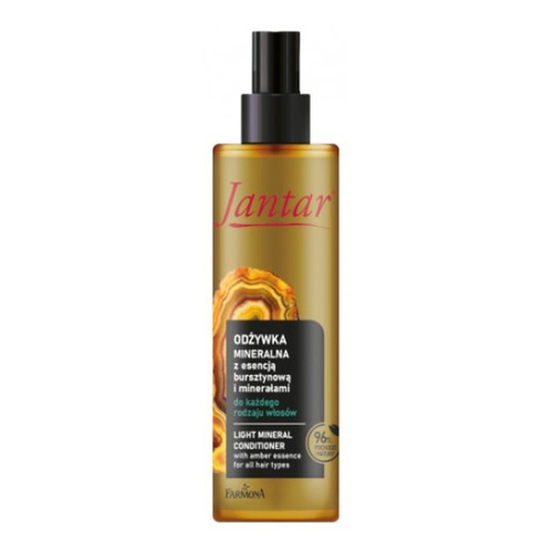 Jantar Light Mineral Conditioner with Amber Essence and Minerals for All Hair Types 200ml