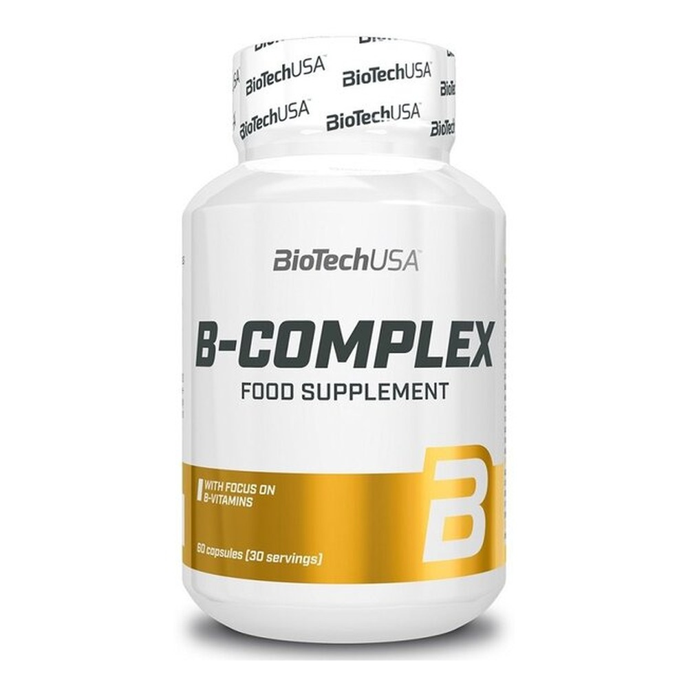 BioTechUSA B-Complex Na Energię Skórę Włosy i Paznokcie 60 Kapsułek