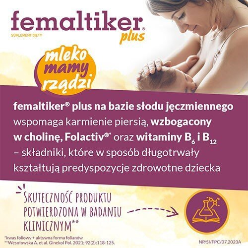 Femaltiker Choco Lactation Support Chocolate 12 Sachets