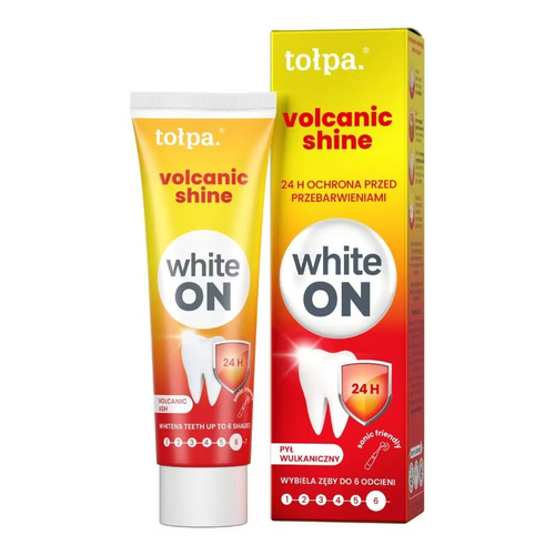 Tołpa ON white volcanic shine pasta do zębów VOLCANIC SHINE, 75ml