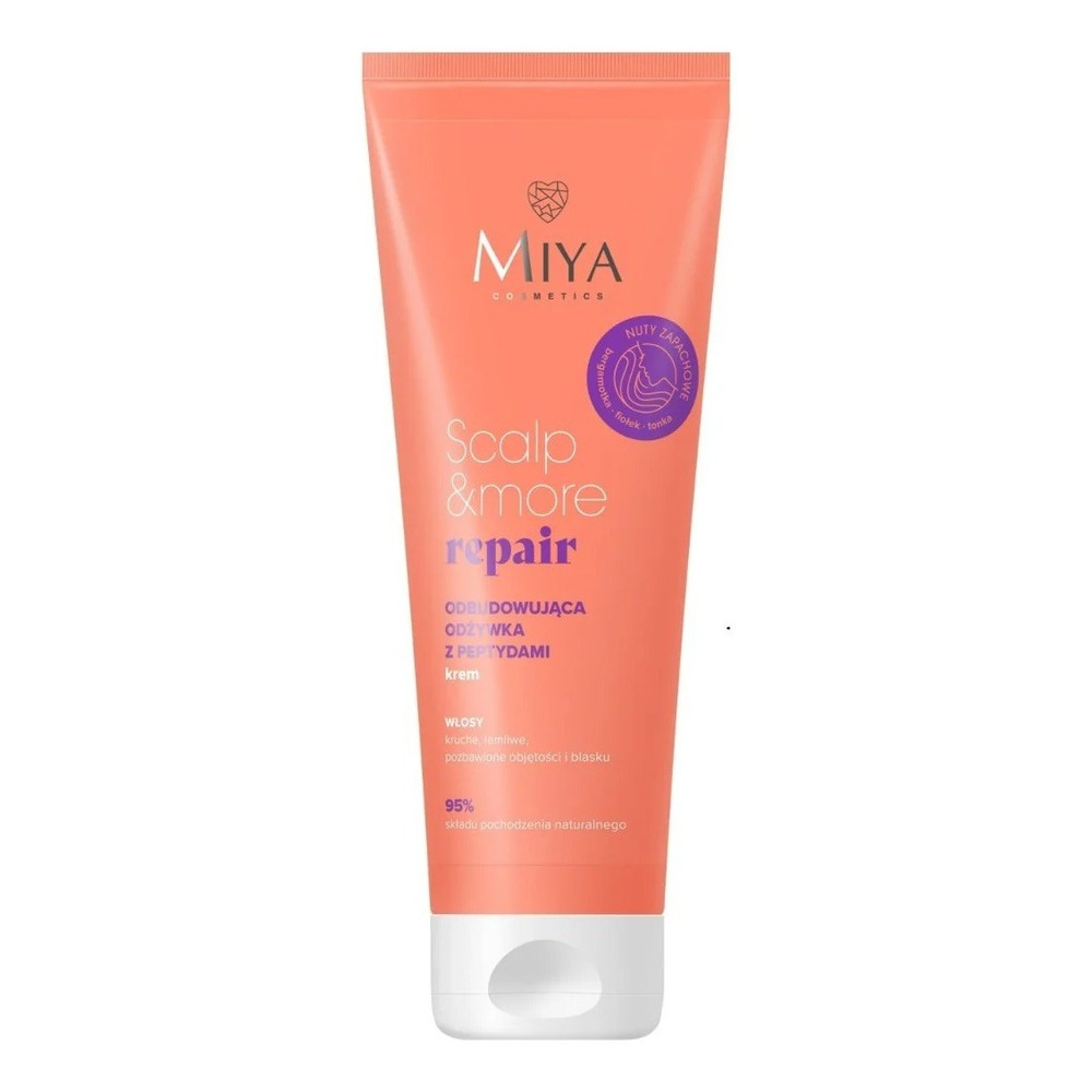 Miya Scalp & More Repair Regenerating Conditioner with Peptides for Brittle and Brittle Hair 200ml