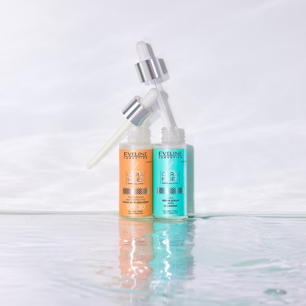 Eveline 6 Ceramides Lipidowe Serum Naprawcze z Ceramidami dla Skóry Suchej i Wrażliwej 30ml