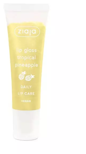 Ziaja Lip Gloss Tropical Pineapple Lip Gloss 12ml Best Before 31.03.26