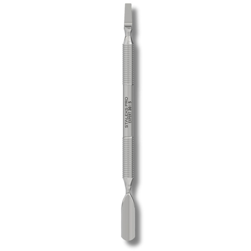 Staleks Pro Kopytko do Manicure EXPERT 30 TYPE 5 Popychacz Szeroki Zaokrąglony i Ostrze Proste 124mm 1 Sztuka
