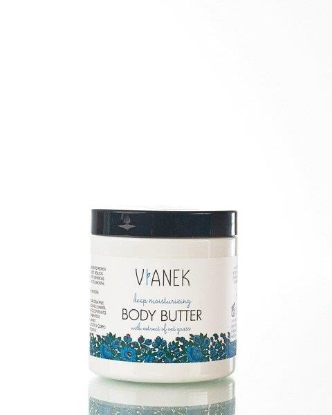 VIANEK Moisturizing Body Shea Butter For Dry, Very Dry Sensitive Skin 250ML