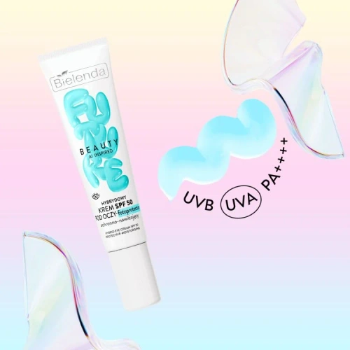 Bielenda Future Beauty Ochronno - Nawilżający Hybrydowy Krem - Fotoprotector pod Oczy SPF50 15ml