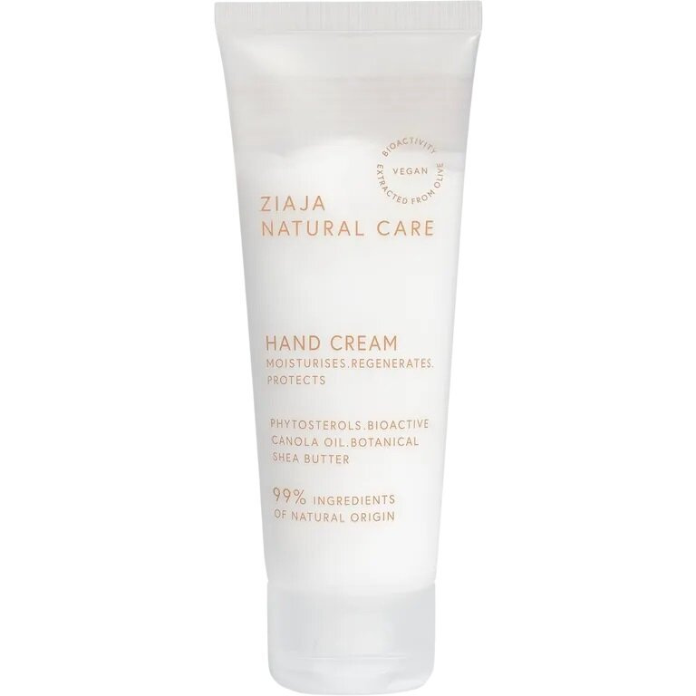 Ziaja Natural Care Moisturizing Hand Cream for Very Dry and Sensitive Skin Vegan 75ml
