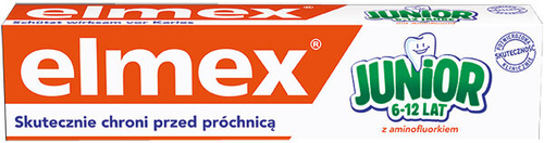 Elmex Junior Toothpaste against caries for children 6 - 12 years 75ml Best Before 31.07.26