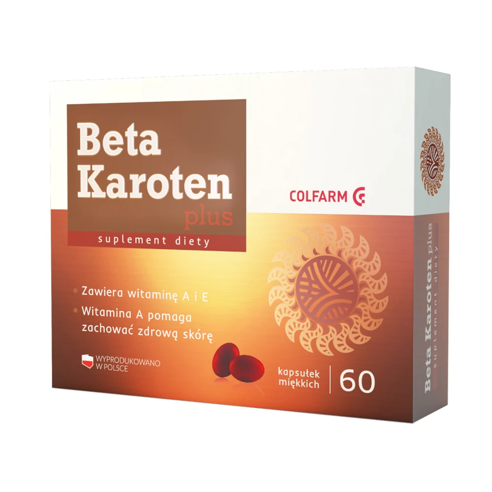 Colfarm Beta Karoten Sun 60 Kapsułek
