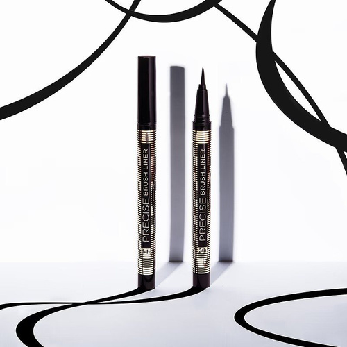 Eveline  Precise Brush Liner Eyeliner z Pędzelkiem Czarny 1 Sztuka