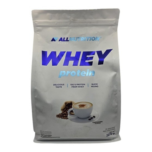 Allnutrition Whey Protein Koncentrat Białka Serwatkowego Cappuccino 2270g